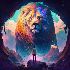 The Techno Beast: A Lion of the Cyberdelic Age