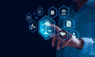 Legal advice for digital technologies, business, finance, intellectual property. Legal advisor, corporate lawyer, attorney service. Laws and regulations. paperwork expert consulting Related Crime Act.
