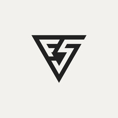 f5 or fs logo vector, for offices, housing, and technology companies