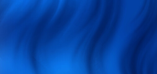 Blue cloth background abstract with soft waves