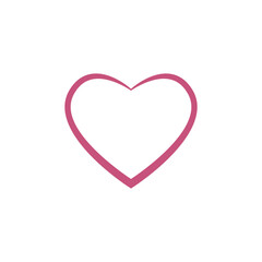 Love Heart icon vector