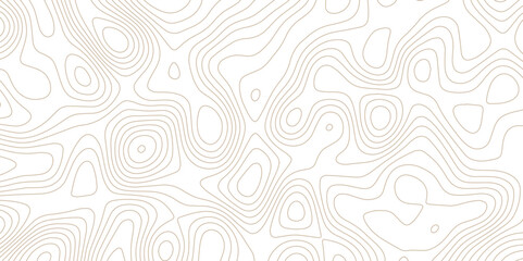 Abstract Topographic map background with wave line. gradient multicolor wave curve lines banner background design. Vector illustration. Line topography map contour background.