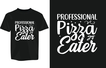 Pizza Typography design for tshirt, mug, sticker, fast food pizza typography design