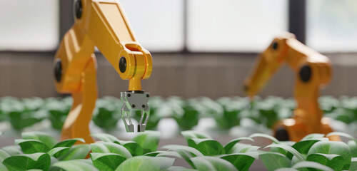Combining the use of robot farmers and agriculture technology automation, this cutting-edge concept...