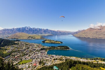 Obraz premium Queenstown depuis la Skyline Gondola