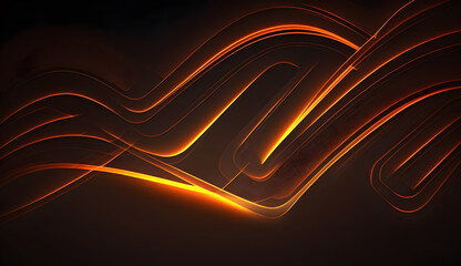 Obraz premium abstract fire light glowing line background