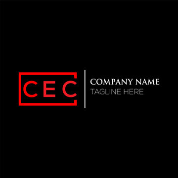 CEC letter logo design on black background. CEC creative initials letter logo concept. CEC letter design. CEC letter design on black background. CEC logo vector.
