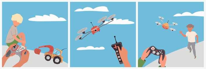 Control Toys Square Set