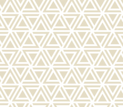 Vector seamless with geometric triangle pattern 