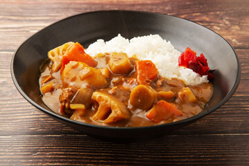 根菜のカレーライス