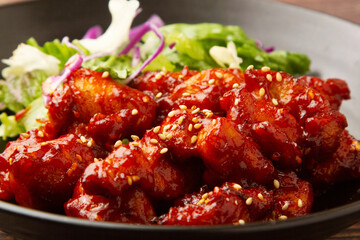 ヤンニョムチキン