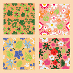 Beautiful Flower Pattern Designs