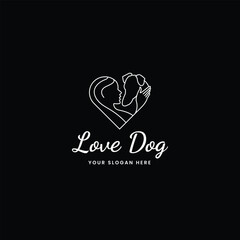 love dog logo