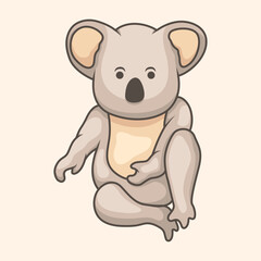Hand Drawn Cute Animal Illustration