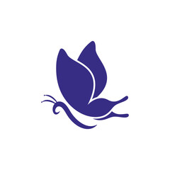 Obraz na płótnie Canvas butterfly logo design vector