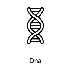 DNA icon design stock illustration