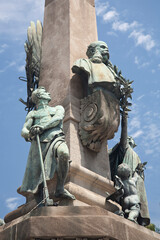 Obraz premium Monument a Rius i Taulet Barcelona Spain
