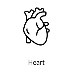 Heart icon design stock illustration