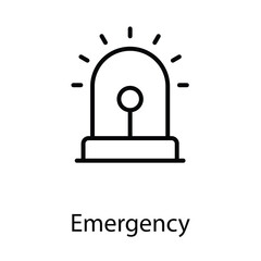 Emergency icon design stock illustration