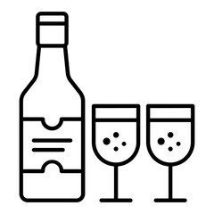 Drink Outline Icon