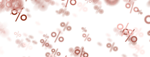 percent rain shopping digital in 3d.