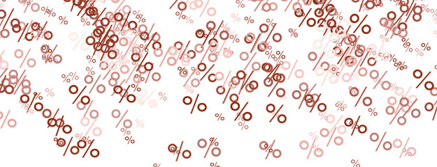 percent rain shopping digital in 3d.