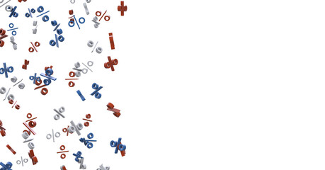 percent sign percentage icon interest rate