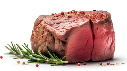 A Cut Above the Rest: Filet Mignon in Sharp Focus - This sharp and focused shot showcases a...