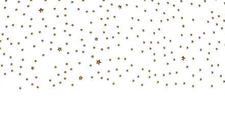 Stars - Festive christmas card. Isolated illustration white background. -