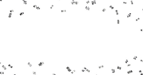 percent shopping digital in hand 3d.