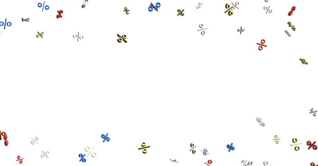 sale digital percent in hand