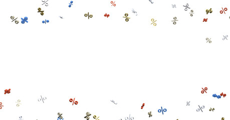 sale digital percent in hand