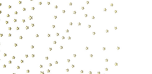 Stars - stars. Confetti celebration, Falling golden abstract decoration for party, birthday celebrate,