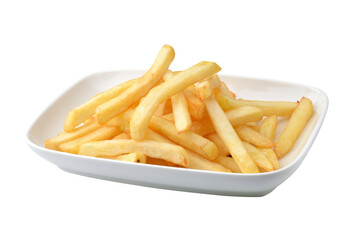 French fries on transparent png