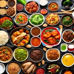 Comida coreana/oriental (korean/oriental food) - generative IA