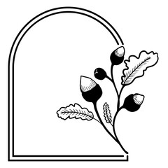 floral flower aesthetic frame