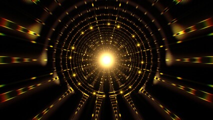 Glory yellow light geometric pattern shapes background