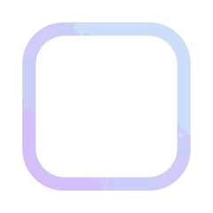 colorful square frame