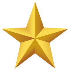 Fototapeta premium Christmas star PNG image icon with transparent background