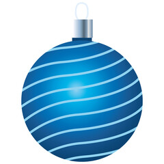Christmas tree ball PNG image icon with transparent background