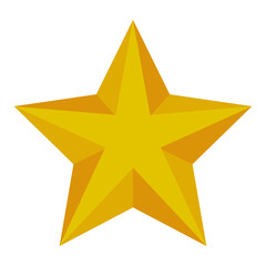 Obraz premium Christmas star PNG image icon with transparent background