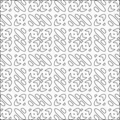 Stylish texture with figures from lines.
diagonal pattern. Repeat decorative design.Abstract texture for textile, fabric, wallpaper, wrapping paper.Black and white geometric wallpaper. 