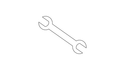 wrench icon. suitable for icon, web icon, sticker, logo, symbol