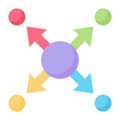 Network Flat Icon