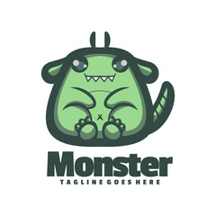 Monster Logo Vector