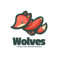Wolves Logo Vector