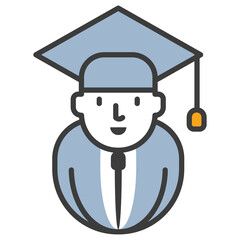 png image school students icon with transparent background