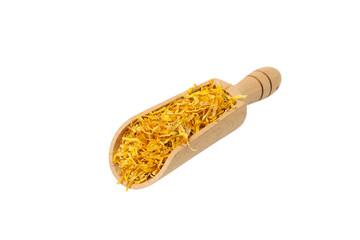 Dried Calendula or Marigold petals. Marigold  in latin Calendula officinalis is known for its...