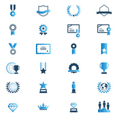 Award and Honor Icon set	