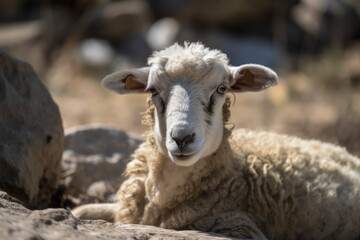 Arabic sheep. Generative AI